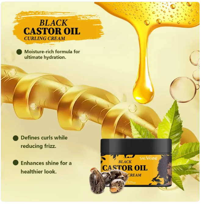 Black Castor Curl Defining Cream