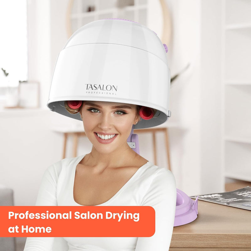 Portable Hooded Dyer - 1850w Iconic Hair Dryer (Lilac)