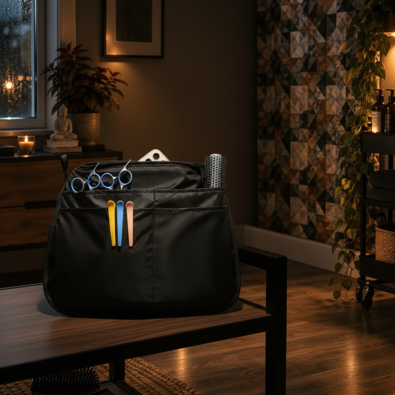 Essential 5 Pocket Salon Belt (Black)
