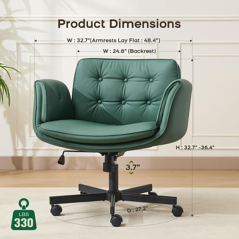 Criss Cross Low Back Studio Chair (Jade)