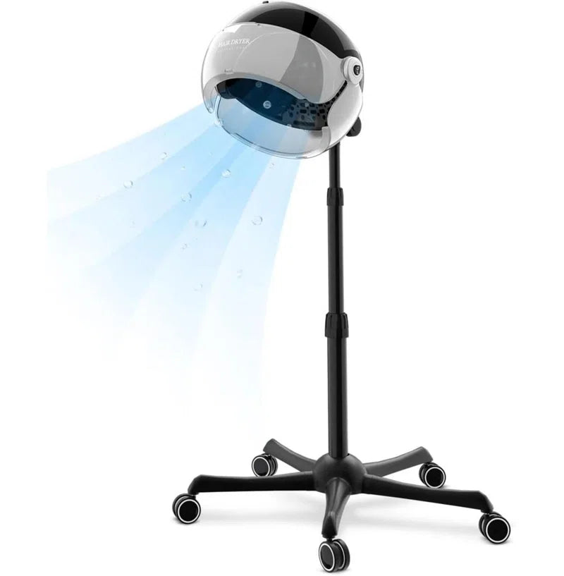 Hooded Dryer - 1875W Professional Ionic Hair Dryer 