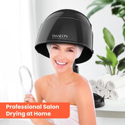 Portable Hooded Dyer - 1875w Iconic Hair Dryer (Black)