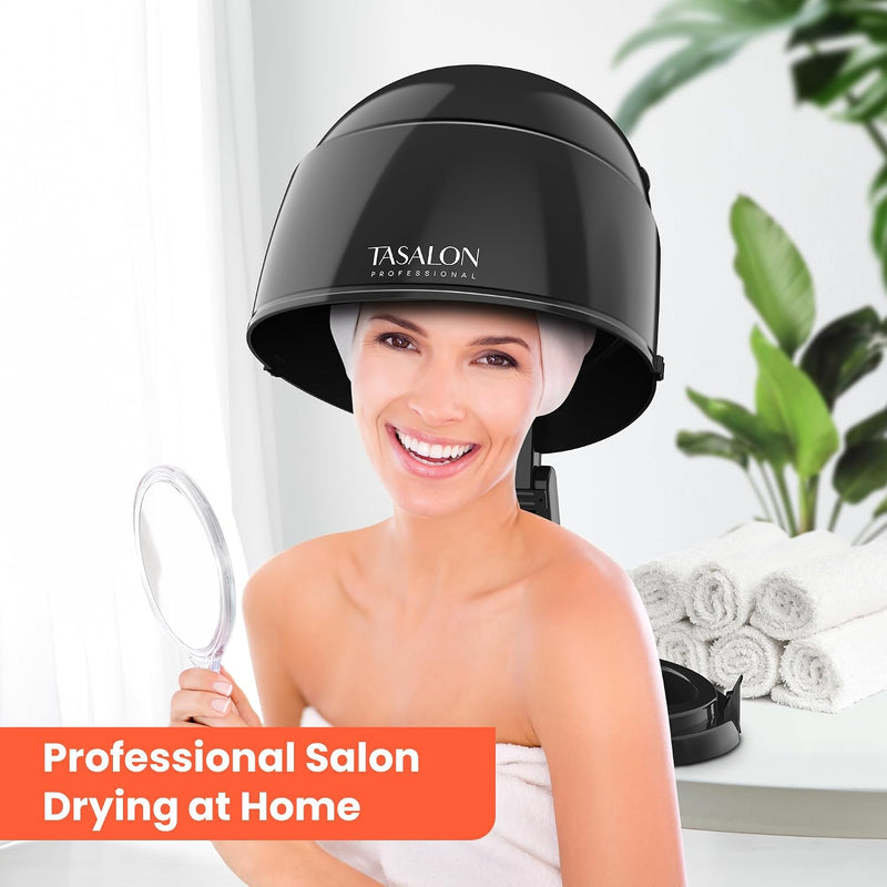 Portable Hooded Dyer - 1875w Iconic Hair Dryer (Black)