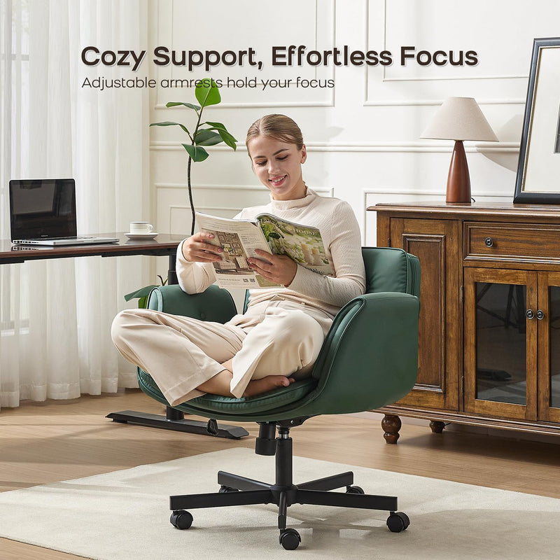 Criss Cross Low Back Studio Chair (Jade)