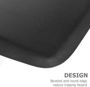 Anti Fatigue Hair Salon Mat - Extra Cushion - 4' x 4' x 1'' Semi Circle 