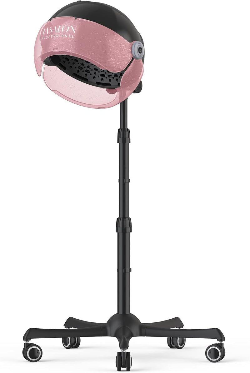 Hooded Dryer - 1875W Professional Ionic Hair Dryer (Pink)