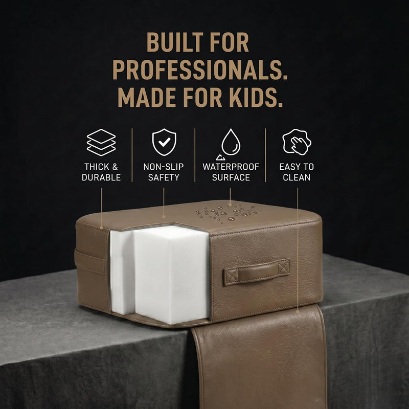 Booster Seat for Children - Home Salon & Spa (Brown)