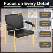 Reclining Shampoo Chair (Gold)