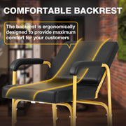 Reclining Shampoo Chair (Gold)