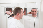 Tri-Fold Mirror for Self Parting & Braiding (Charcoal)