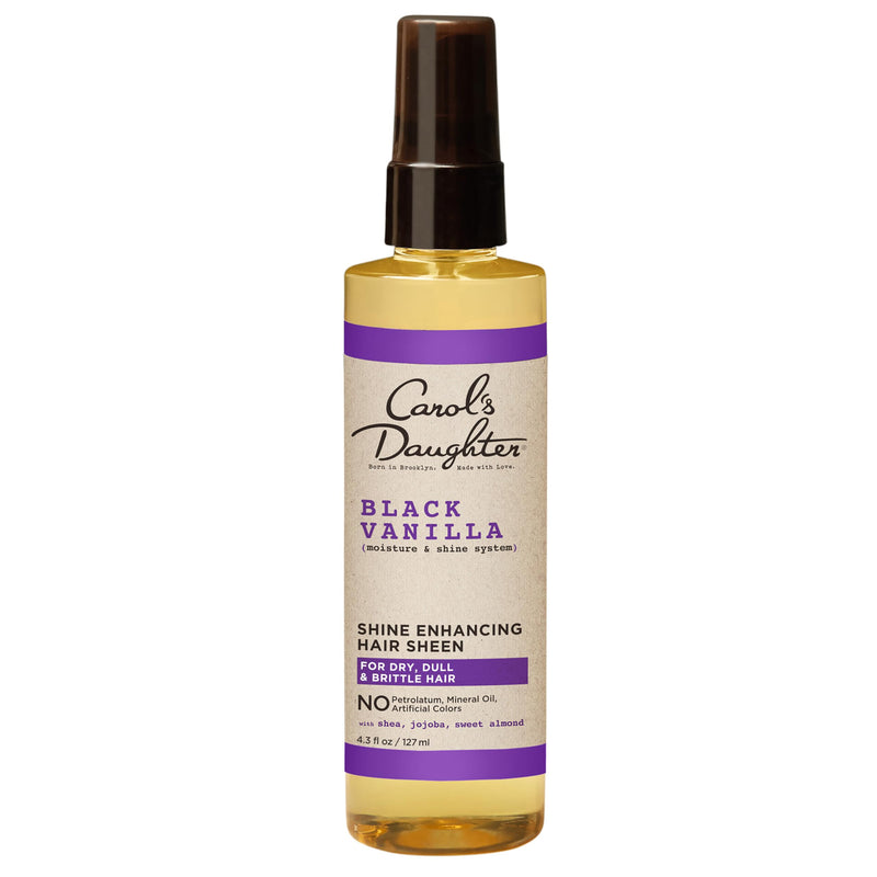 Black Vanilla Hair Sheen & Shine Spray
