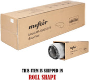Anti Fatigue Hair Salon Mat - Extra Cushion - 4' x 4' x 1'' Semi Circle 