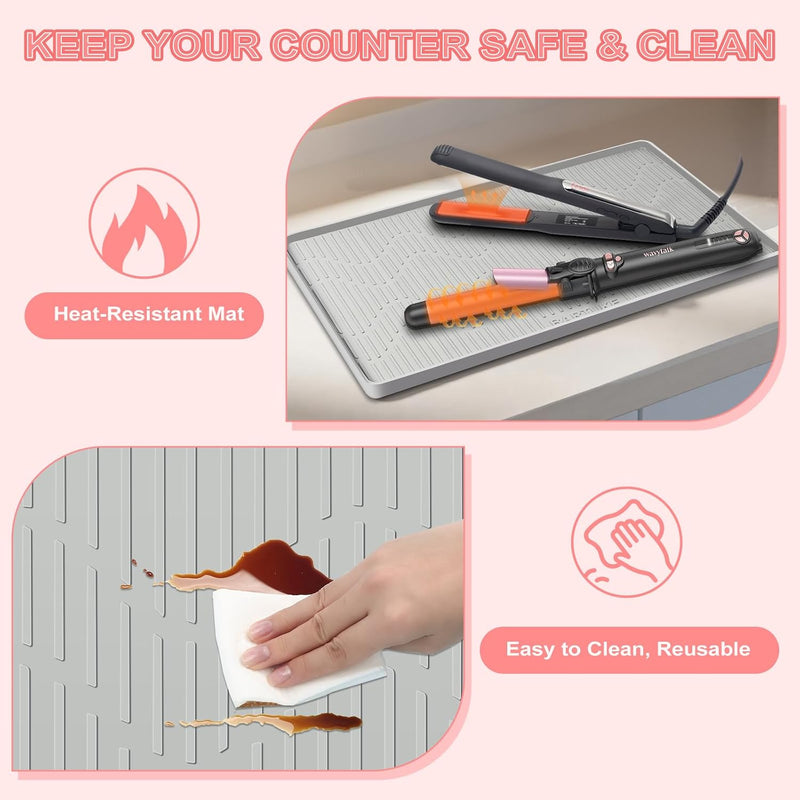 Oversized Heat Resistant Mat -  24" X 17" 