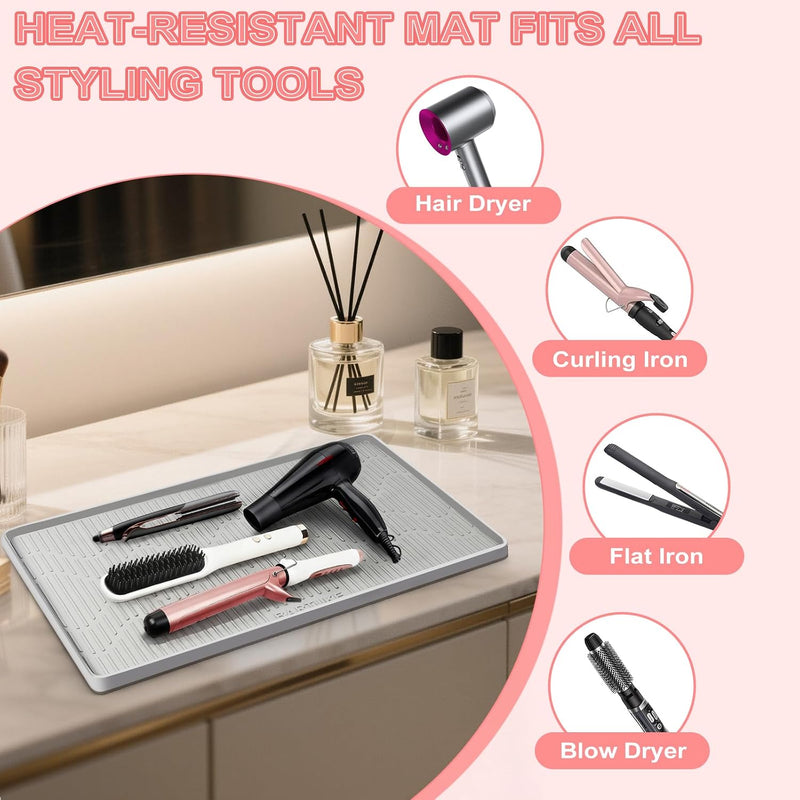 Oversized Heat Resistant Mat -  24" X 17" 