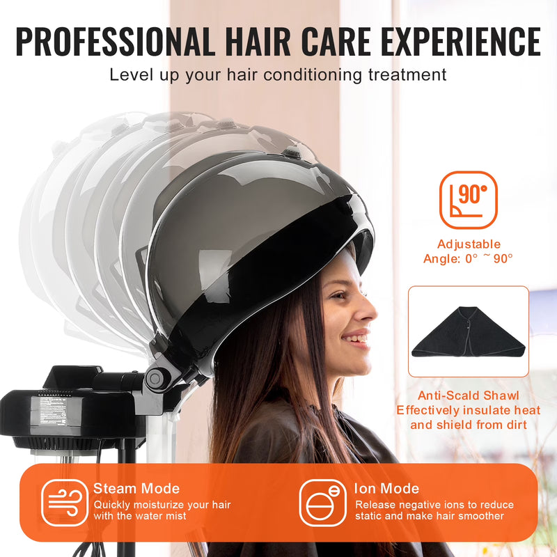 Hooded Hair Steamer 