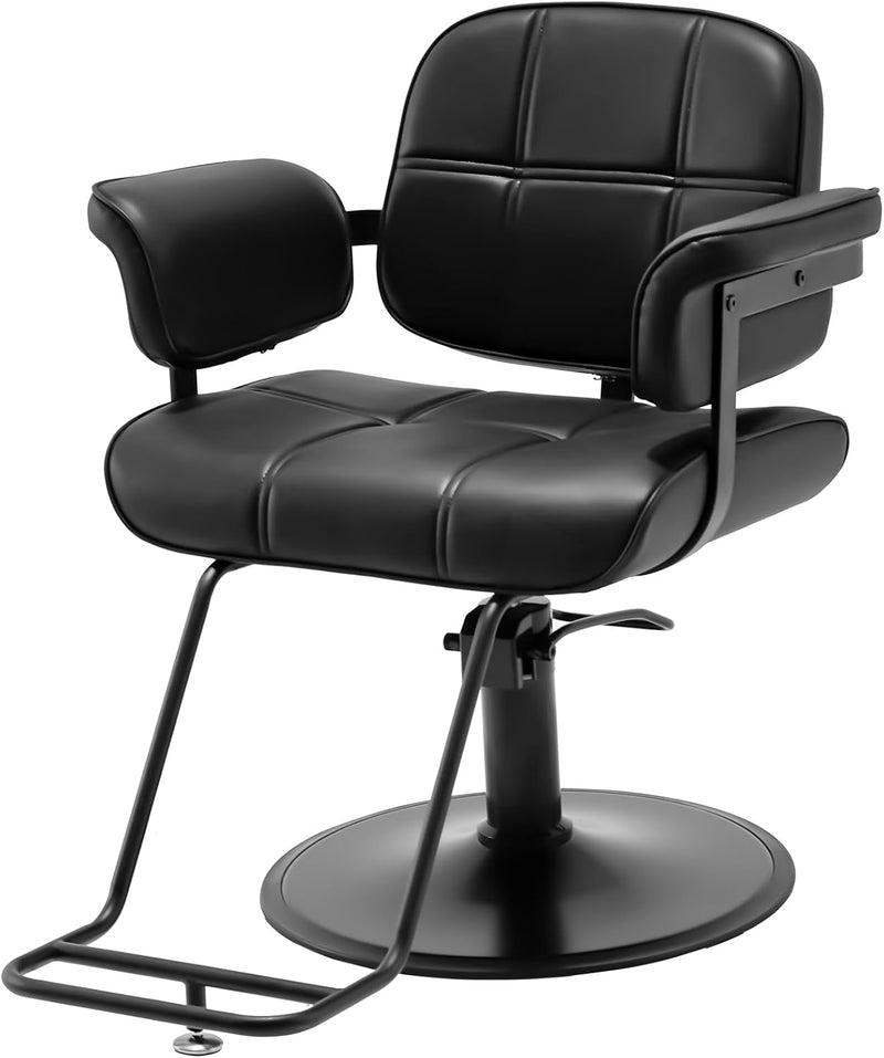 Styling Chair - Arm Cushions & Wide Base 