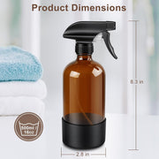 Amber Glass Spray Bottle