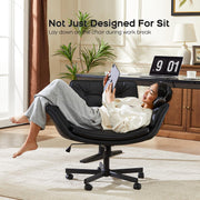 Criss Cross Low Back Studio Chair (Black)