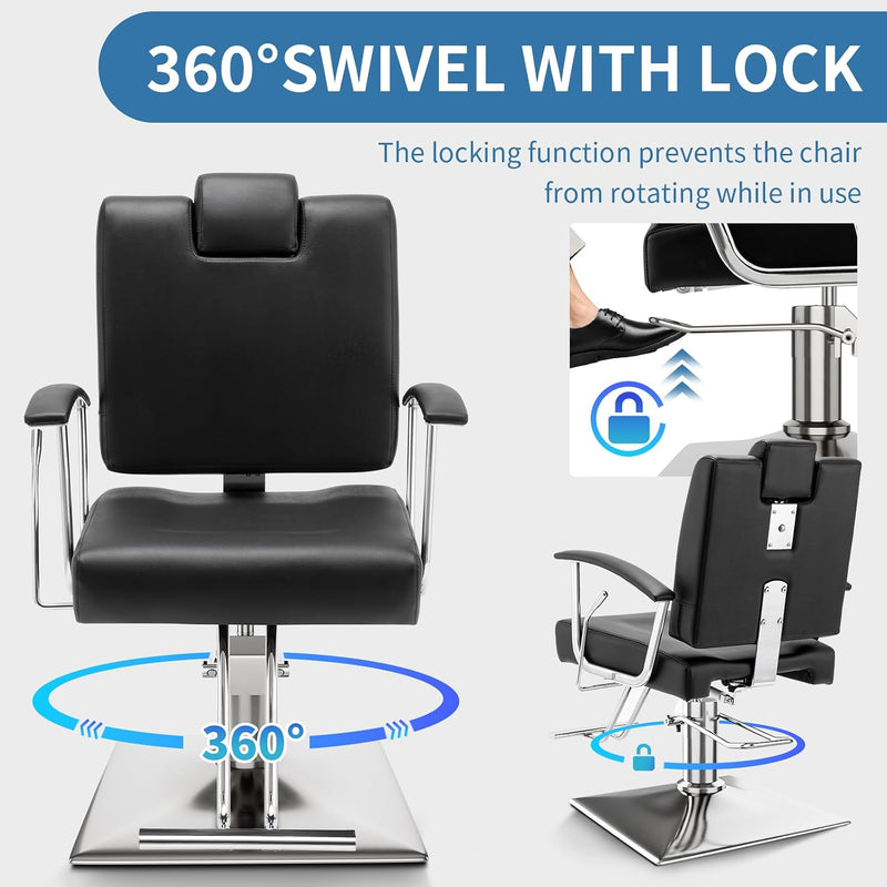 Shampoo & Styling Hydraulic Salon Chair 