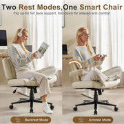 Criss Cross Studio Chair - Plush (White) 