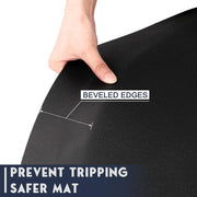 Anti Fatigue Studio Mat - Extra Cushion - 3' x 5' x 1/2'' - Square Base, Semi Circle 