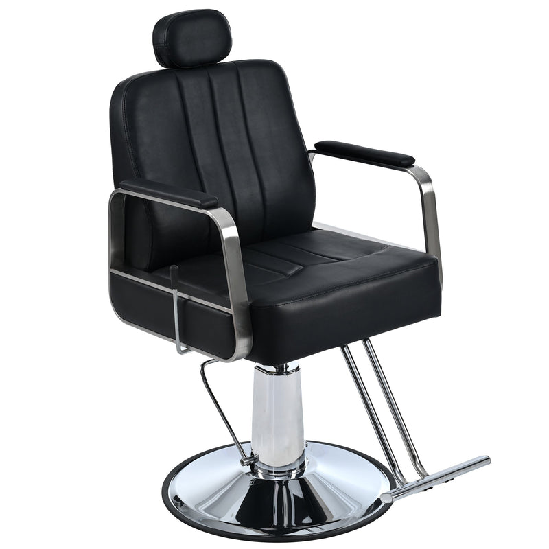 Premium PU Leather Barber Chair