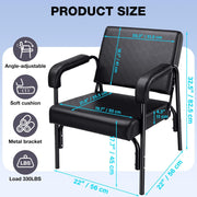 Reclining Shampoo Chair (Black)