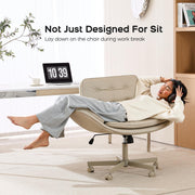 Criss Cross Low Back Studio Chair (Cream)