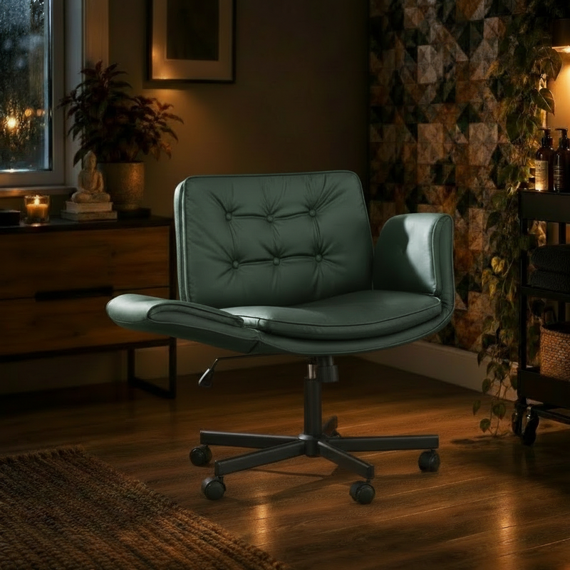 Criss Cross Low Back Studio Chair (Jade)