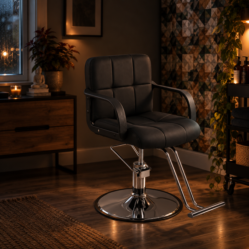 Classic Metal Barber Chair