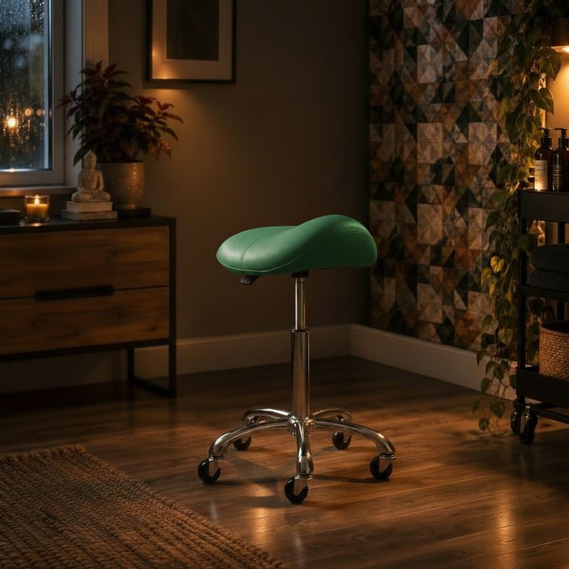 Saddle Stool (Green)