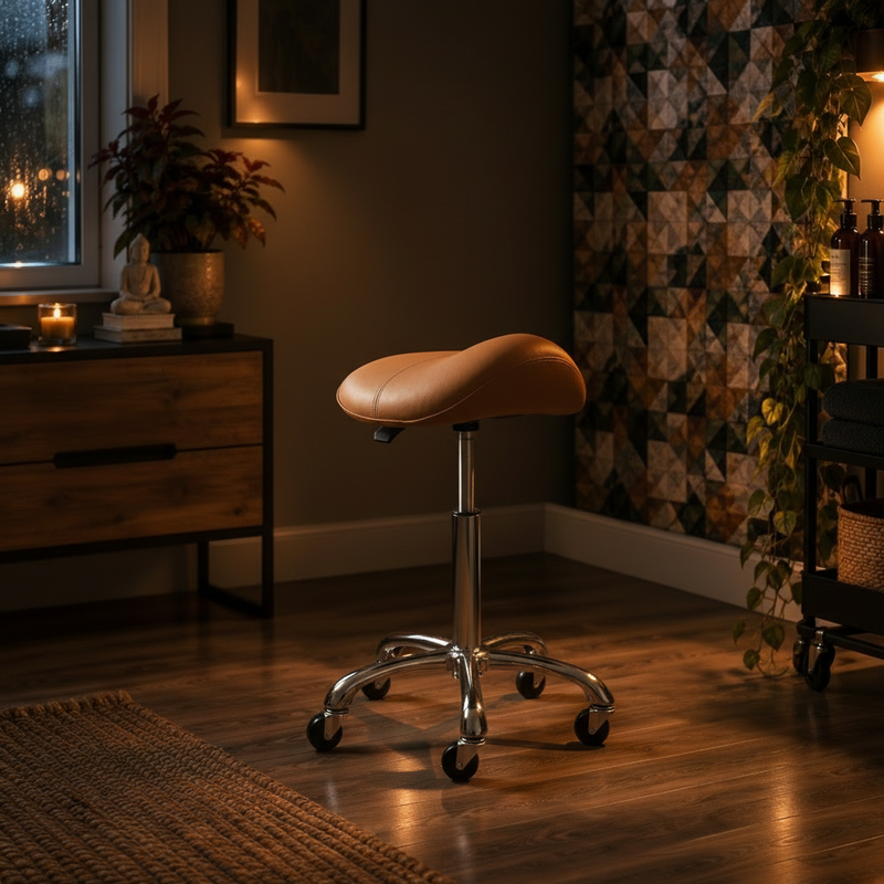 Saddle Stool (brown)