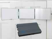 Tri-Fold Mirror for Self Parting & Braiding (Charcoal)