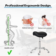 Saddle Stool (Black)