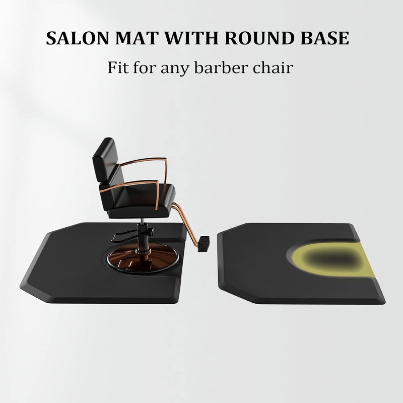 Anti Fatigue Hair Salon Mat - 4'X5'  Pentagon 