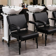 Reclining Shampoo Chair (Black)