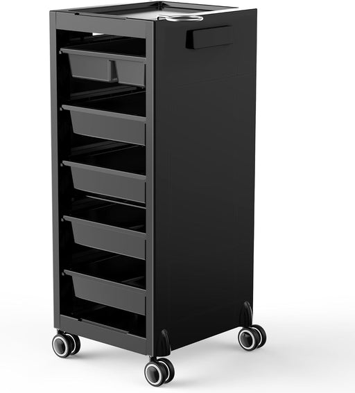 Salon Trolley Cart - 5 Layer Drawer Storage
