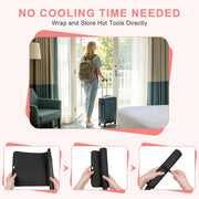 Heat Resistant Silicone Mat - 14" x 11" - Black 