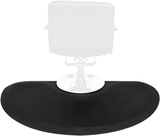 Anti Fatigue Hair Salon Mat - 3' x 5' x 1/2''  Semi-Circle