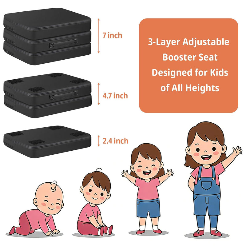 Booster Seat for Children - Home Salon & Spa (Brown)