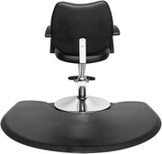 Anti Fatigue Hair Salon Mat - Extra Cushion - 4' x 4' x 1'' Semi Circle 