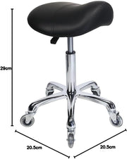 Saddle Stool (Black)