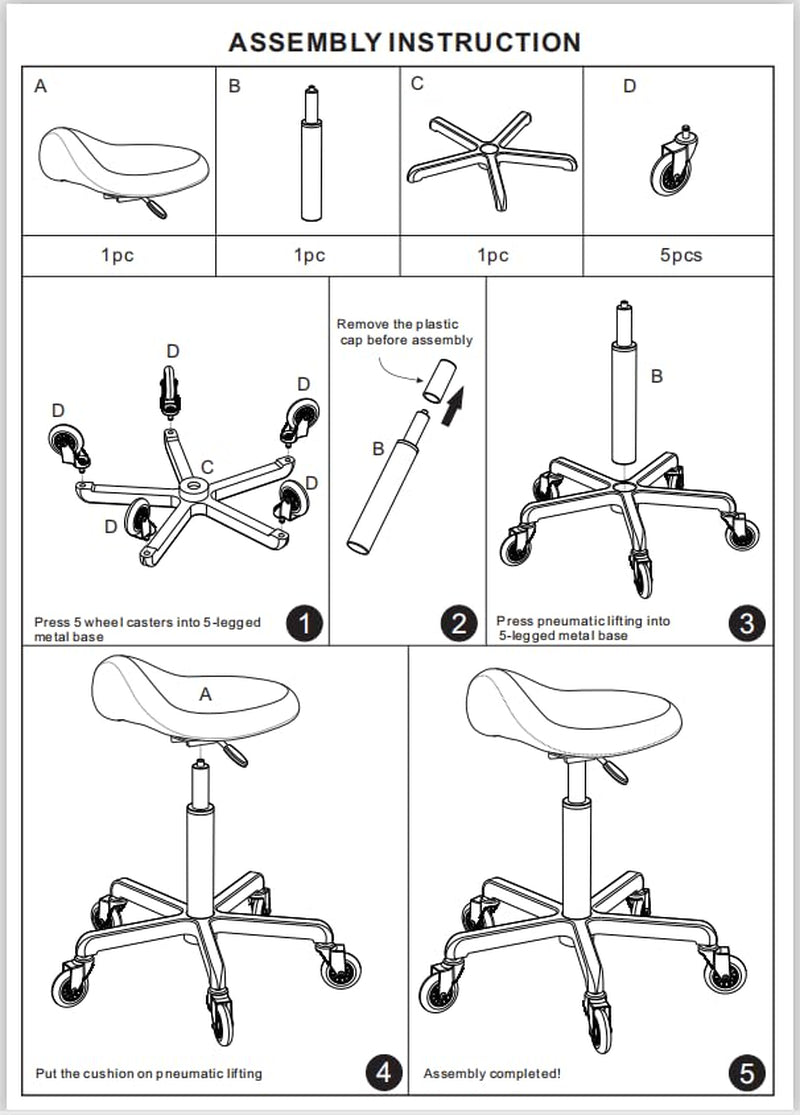Saddle Stool (Green)