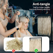 Braiding Hair Rack w/ Wheels & Storage - 2 Sided & 286 Pegs  