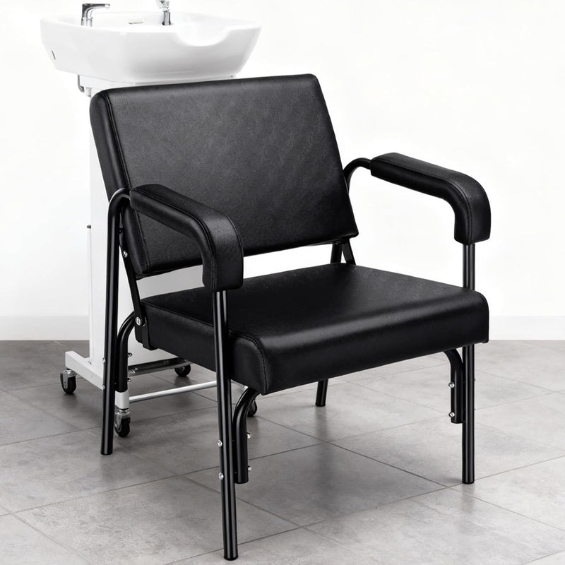 Reclining Shampoo Chair (Black)