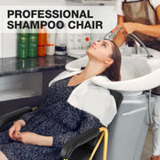 Reclining Shampoo Chair (Gold)