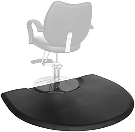 Anti Fatigue Hair Salon Mat - Extra Cushion - 4' x 4' x 1'' Semi Circle 