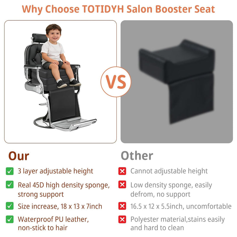 Booster Seat for Children - Home Salon & Spa (Brown)