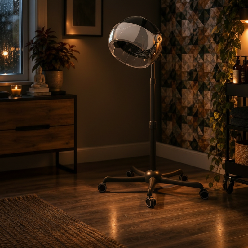 Hooded Dryer - 1875W Ionic Hair Dryer
